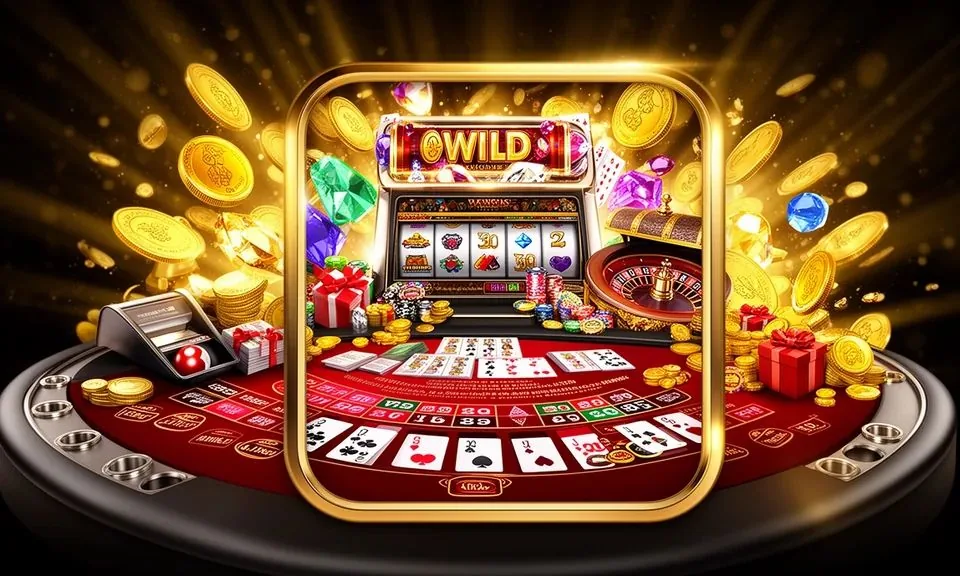 Mobile casino lobby